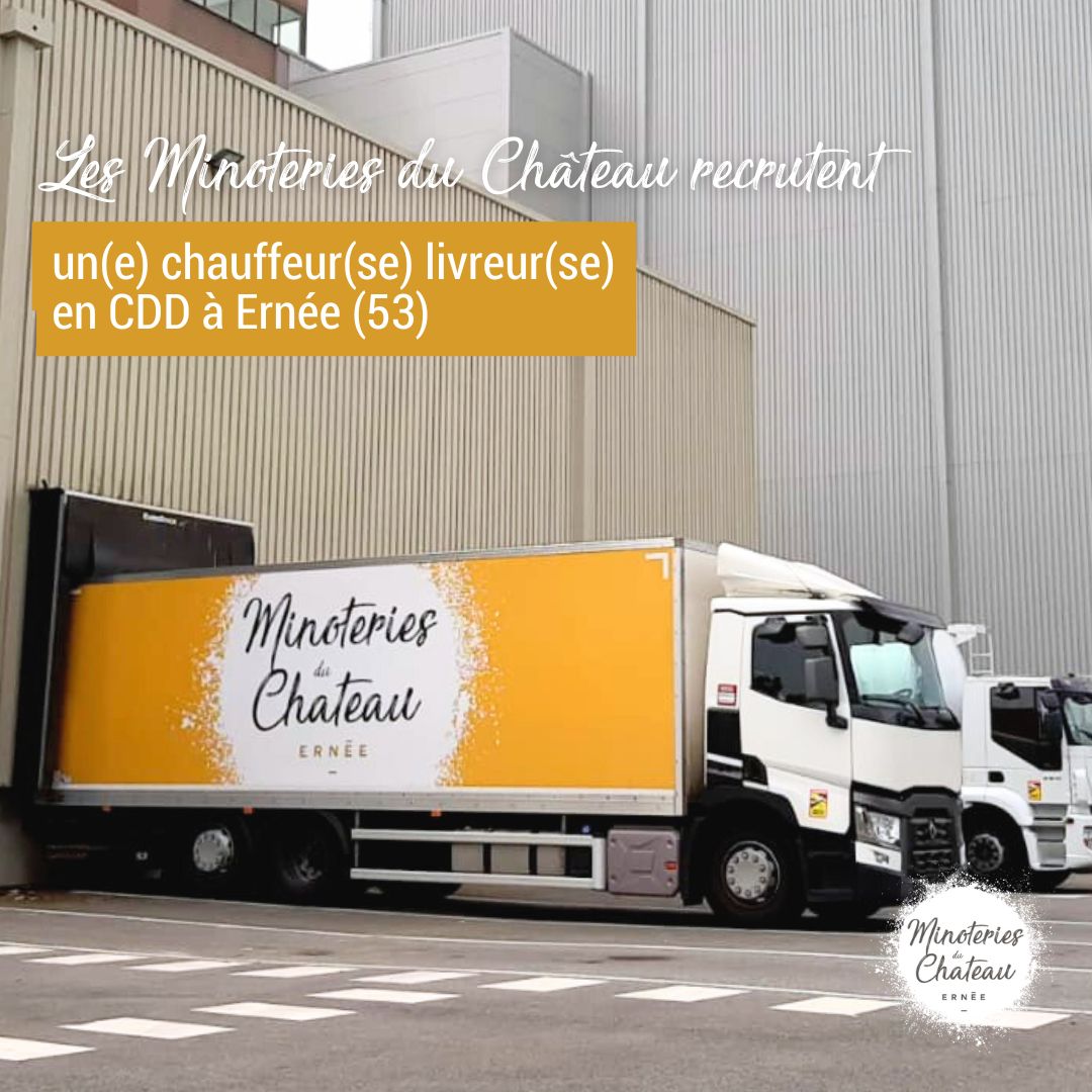 Image illustrant une offre d'emploi de chauffeur livreur (H-F) à Ernée
