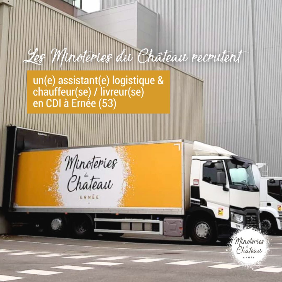 offre emploi assistant logistique chauffeur livreur